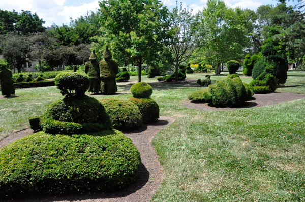 The topiary garden